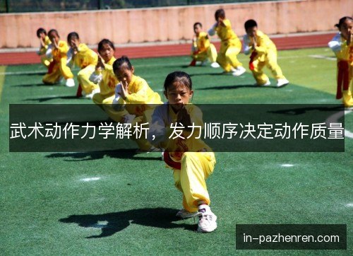 武术动作力学解析，发力顺序决定动作质量